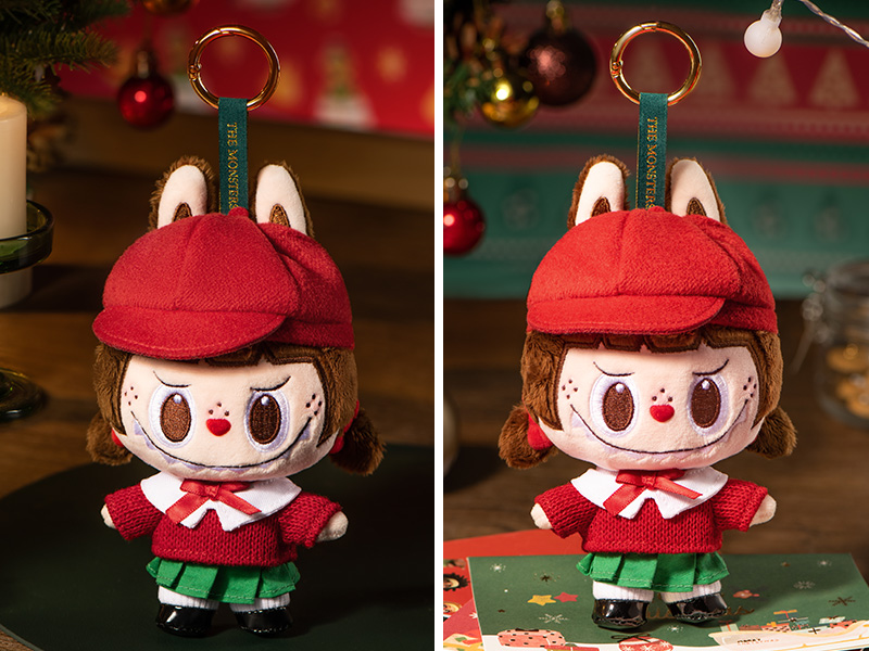 LABUBU ザ・モンスターズ レッツ クリスマス ぬいぐるみ LABUBU ザ・モンスターズ レッツ クリスマス ぬいぐるみ