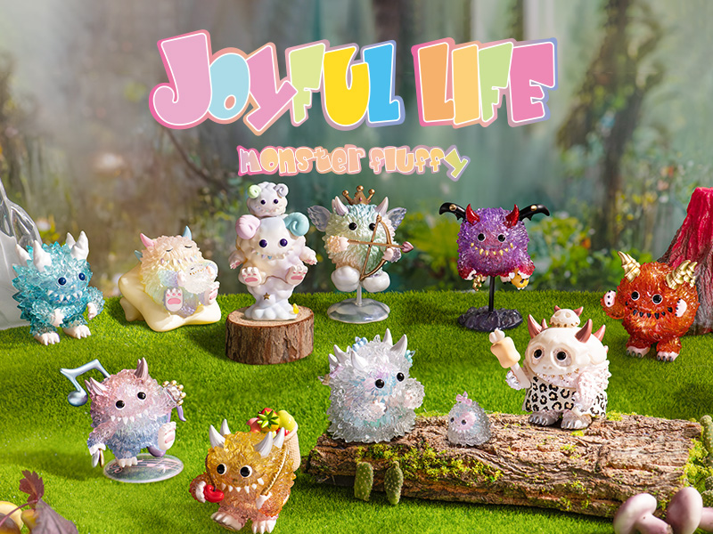 INSTINCTOY Monster Fluffy Joyful Life シリーズ【アソートボックス