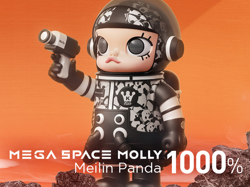 MEGA 쥯 1000 SPACE MOLLY  Meilin Panda