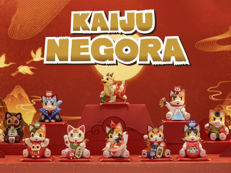 KAIJU NEGORA Lucky Things シリーズ【アソートボックス】 - POP KAIJU NEGORA Lucky Things シリーズ【アソートボックス】 - POP