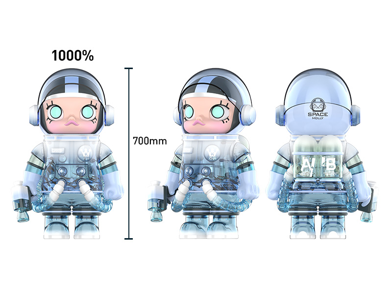 MEGA コレクション 1000% SPACE MOLLY Glacier - POP MART JAPAN MEGA コレクション 1000% SPACE MOLLY Glacier - POP MART JAPAN