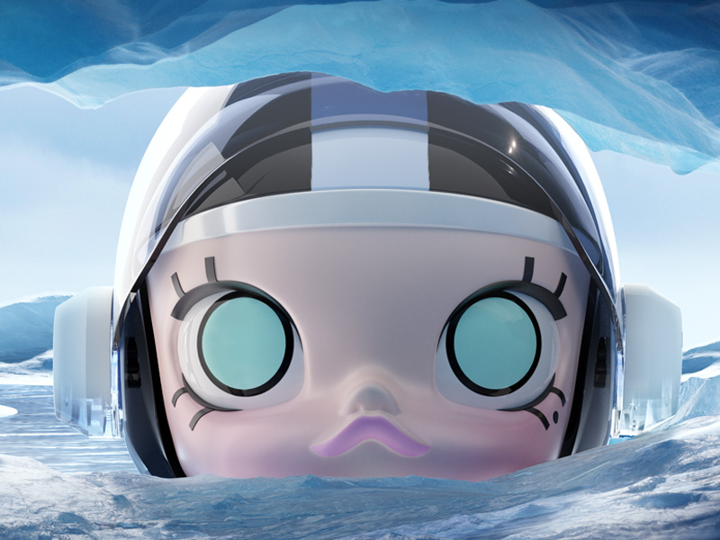 MEGA コレクション 400% SPACE MOLLY Glacier - POP MART JAPAN MEGA コレクション 400% SPACE MOLLY Glacier - POP MART JAPAN