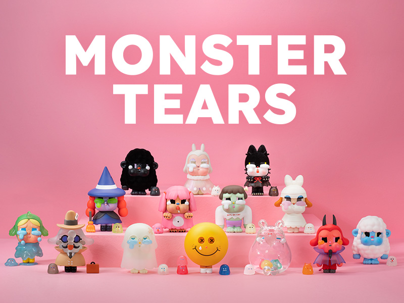 POPMART Crybaby Monster Tears シリーズ