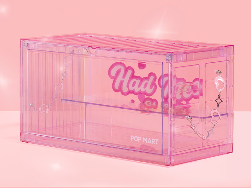 POP MART 公式 ピンクコンテナ レア Amazon.co.jp: POP MART(ポップマート) 夜光ディスプレイ