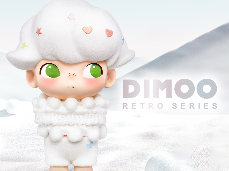 DIMOO レトロ シリーズ【ピース】 - POP MART JAPAN オンラインショップ