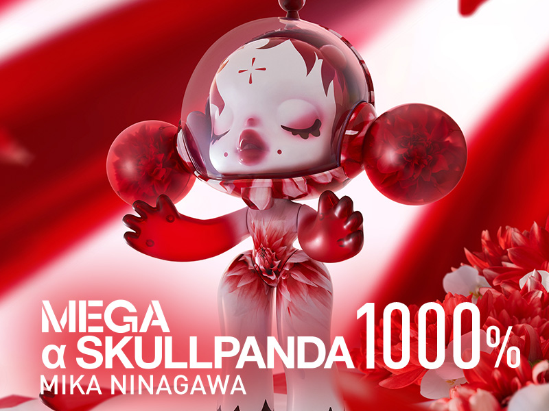 MEGA コレクション 1000％ α SKULLPANDA 蜷川実花 - POP MART JAPAN ...