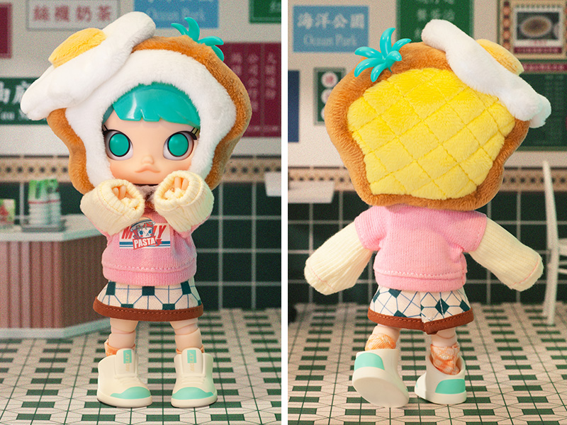 MOLLY Little Foodie 1/12 アクションフィギュア - POP MART