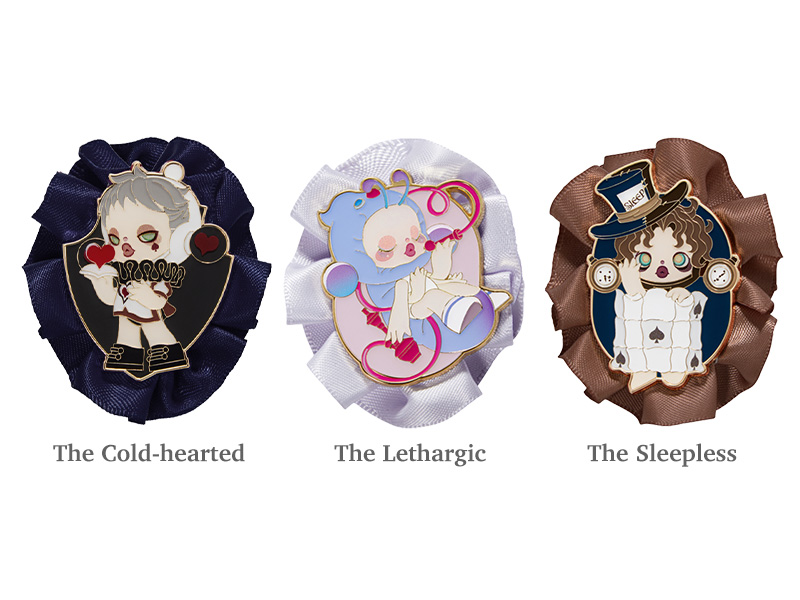 SKULLPANDA Everyday Wonderland シリーズ マグネットバッジ