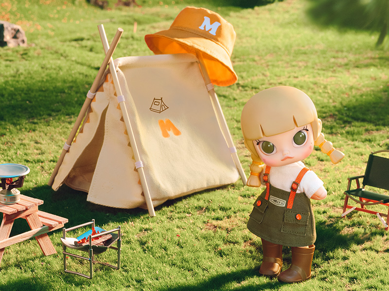 MOLLY Go Camping アクションフィギュア - POP MART JAPAN オンライン