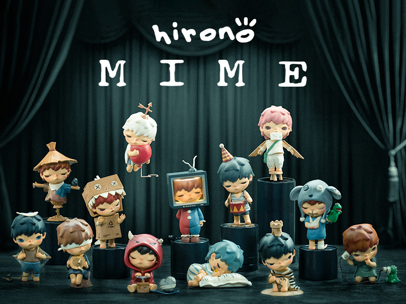 HIRONO Mime シリーズ【アソートボックス】 - POP MART JAPAN オンラインショップ