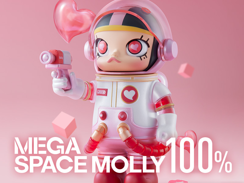 popmart MEGA space molly コレクション　100%