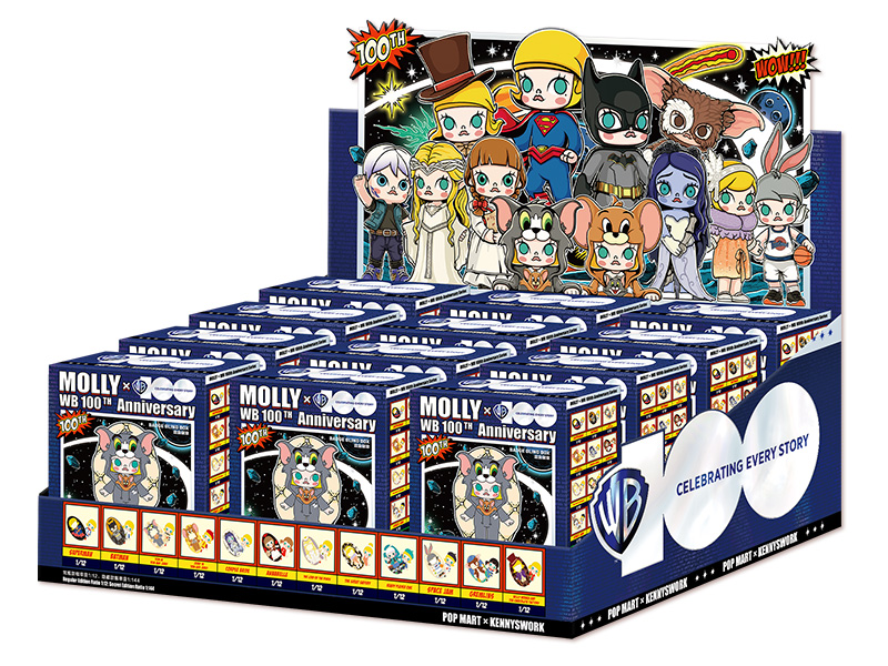 MOLLY × Warner Bros. 100th Anniversary シリーズ バッジ MOLLY × Warner Bros. 100th Anniversary シリーズ バッジ