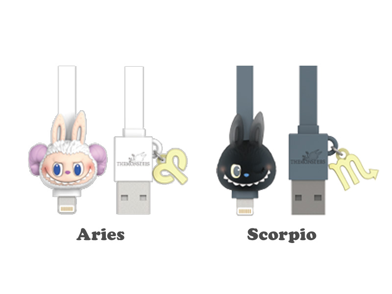 THE MONSTERS 星座シリーズ iPhoneケーブル【アソートボックス
