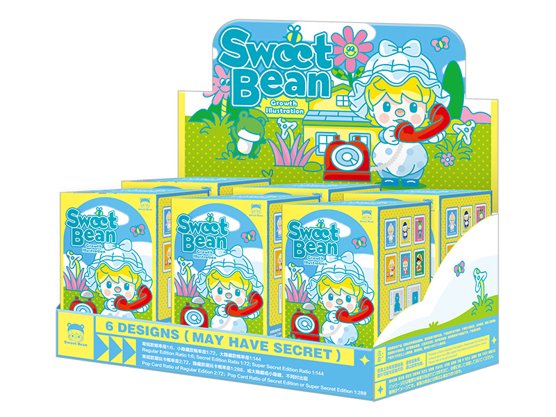 Sweet Bean Growth Illustration シリーズ【アソートボックス