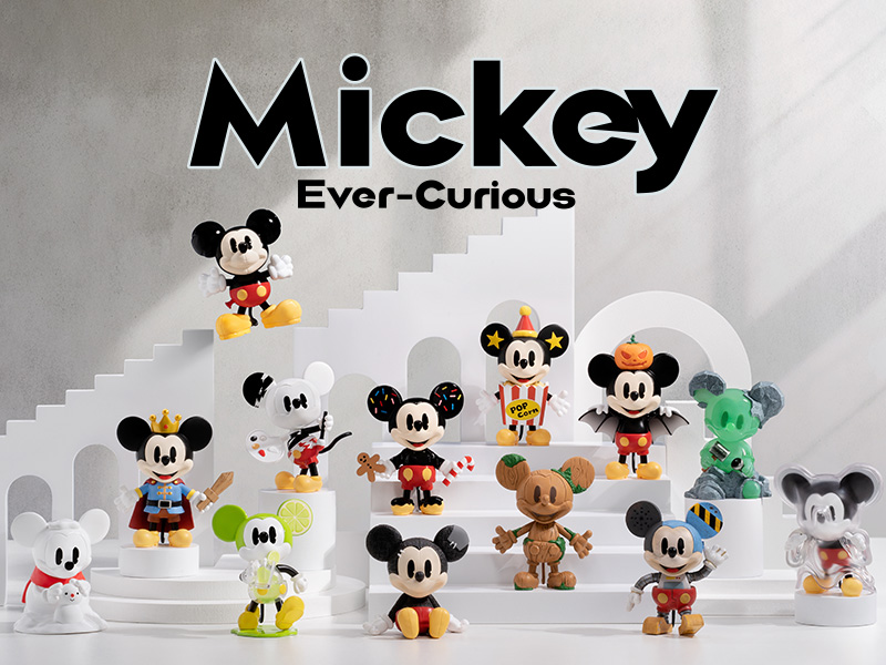 DISNEY 100th Anniversary Mickey Ever-Curious シリーズ【アソート