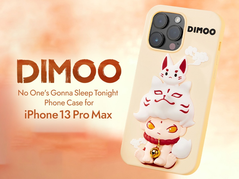 DIMOO No One's Gonna Sleep Tonight iPhoneケース 13 Pro Max Fox 