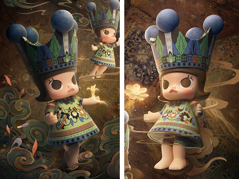 高評価レビュー MOLLY ROYAL MEGA 400% MART POP - Huang Dun Chang. Saone その他