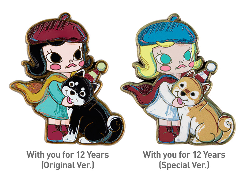 MOLLY アニバーサリー クラシカル レトロ シリーズ バッジ MOLLY アニバーサリー クラシカル レトロ シリーズ バッジ