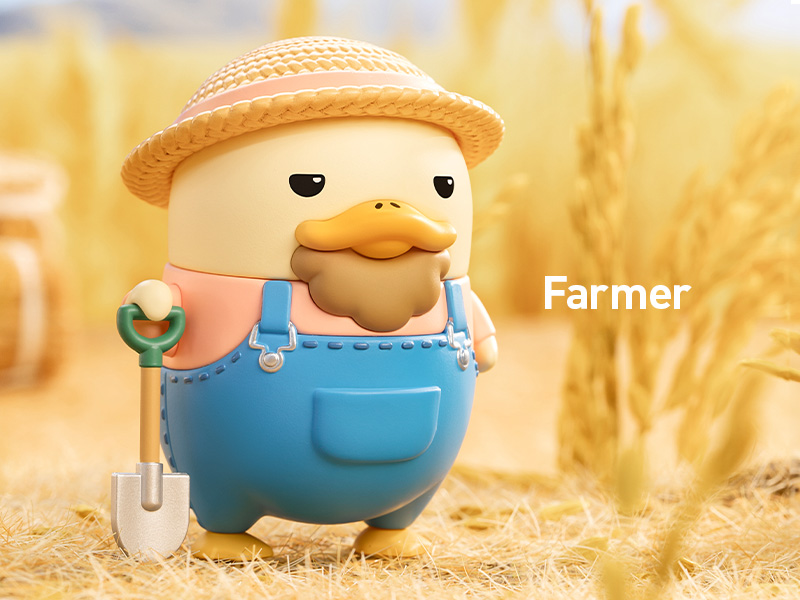 DUCKOO FARM シリーズ【ピース】 - POP MART JAPAN オンライン