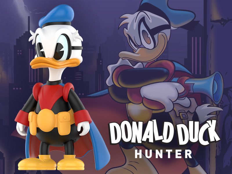 DISNEY Donald Duck-Hunter トレンディ フィギュア - POP MART DISNEY Donald Duck-Hunter トレンディ フィギュア - POP MART
