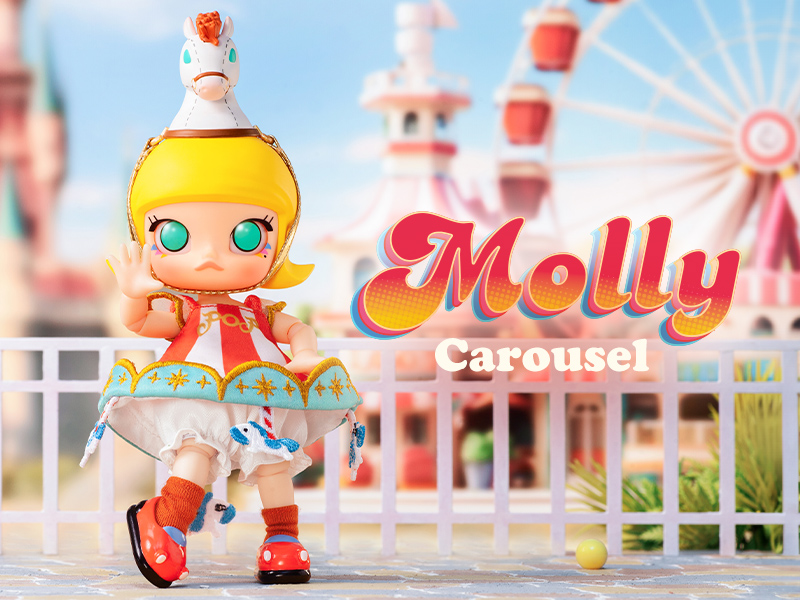 MOLLY Carousel アクション フィギュア - POP MART JAPAN オンライン