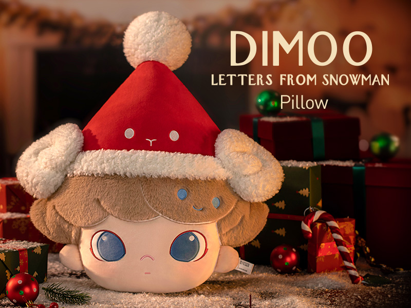 POPMART DIMOO Christmas Letters from snowman winter dream