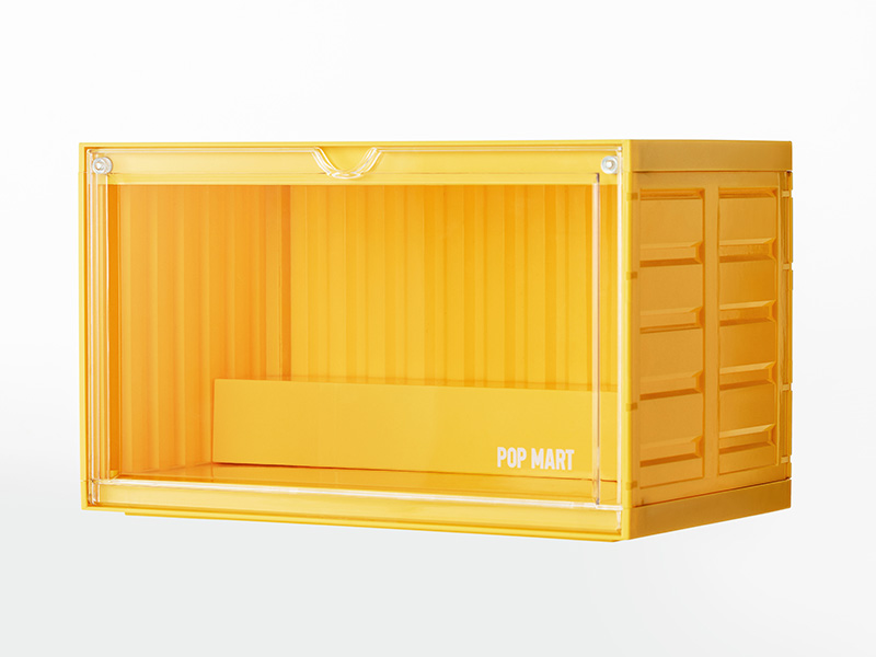 POP MART MINI Display Container (Yellow) - POP MART JAPAN 