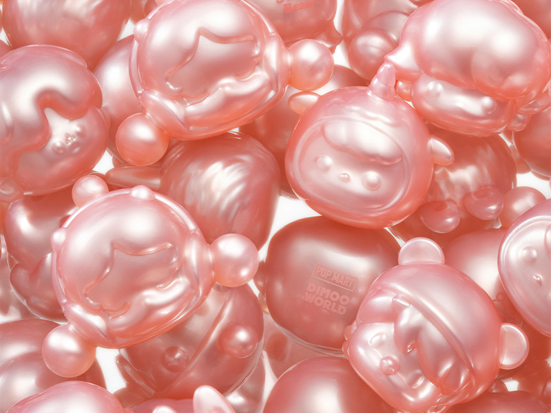 POP BEAN LABUBU MINI Colorful Party - POP MART JAPAN