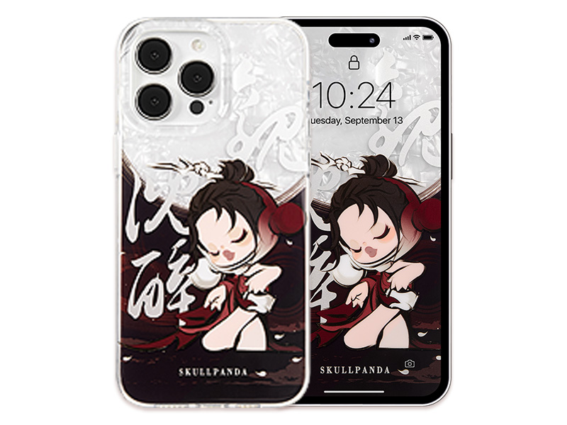 SKULLPANDA The Ink Plum Blossom iPhoneケース 14 Pro Max SKULLPANDA The Ink Plum Blossom iPhoneケース 14 Pro Max