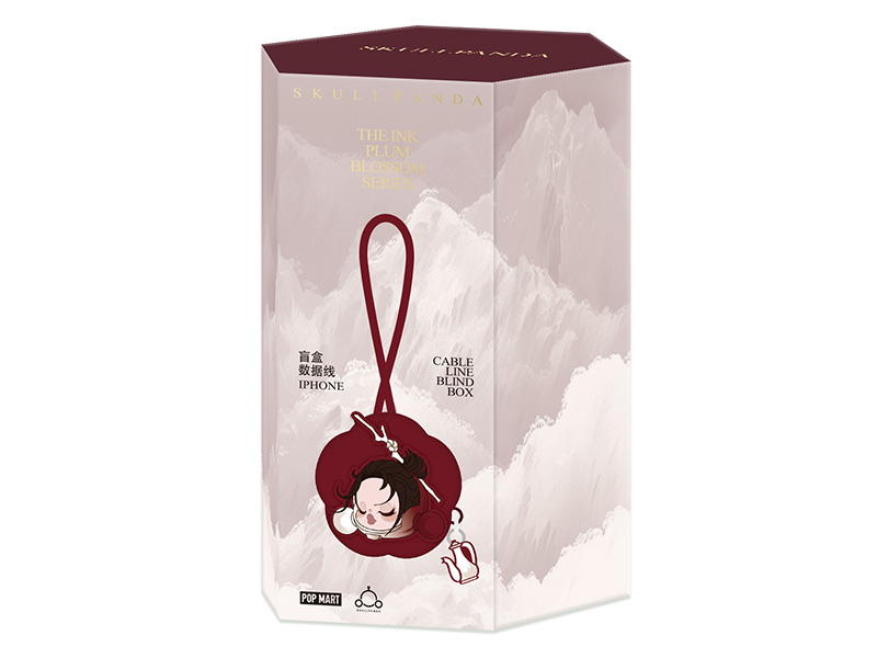 SKULLPANDA The Ink Plum Blossom シリーズ iPhoneケーブル