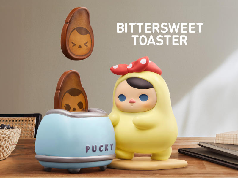 PUCKY Home Time シリーズ【ピース】 - POP MART JAPAN