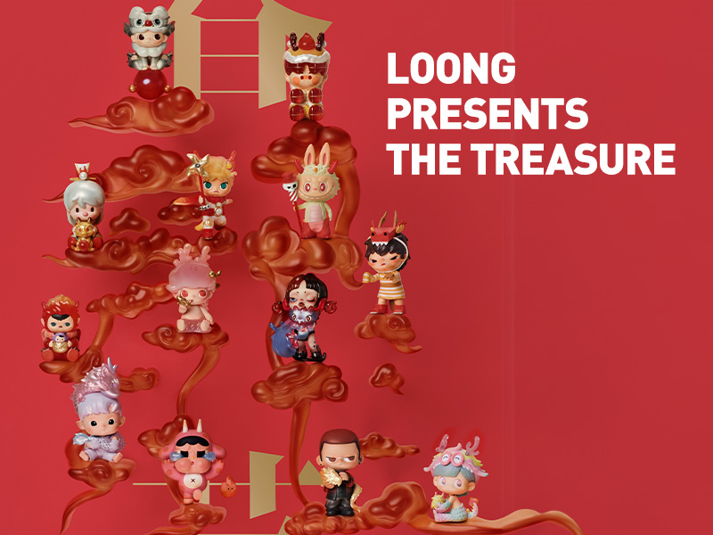 POPMART Loong Presents the Treasure