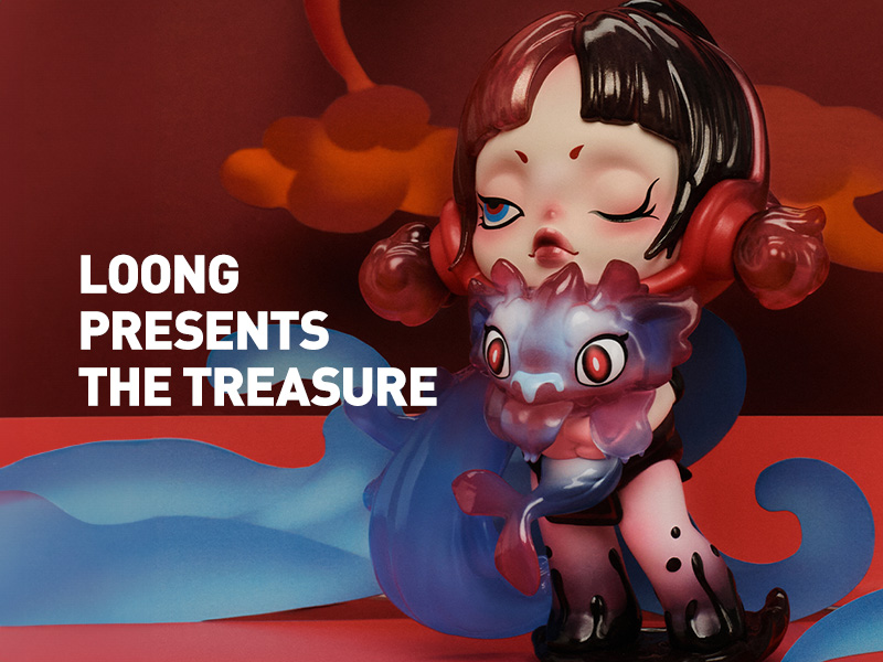 POPMART Loong Presents the Treasure