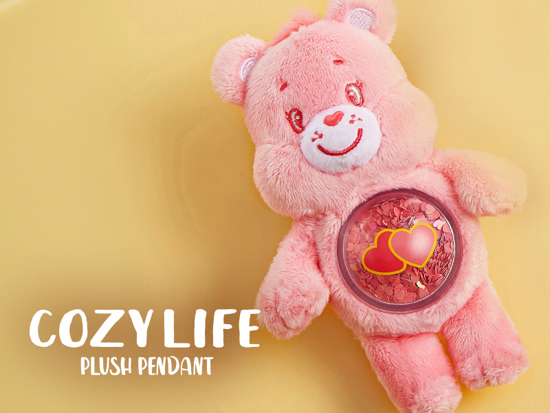 Care Bears Cozy Life シリーズ ぬいぐるみ【ピース】 - POP MART 