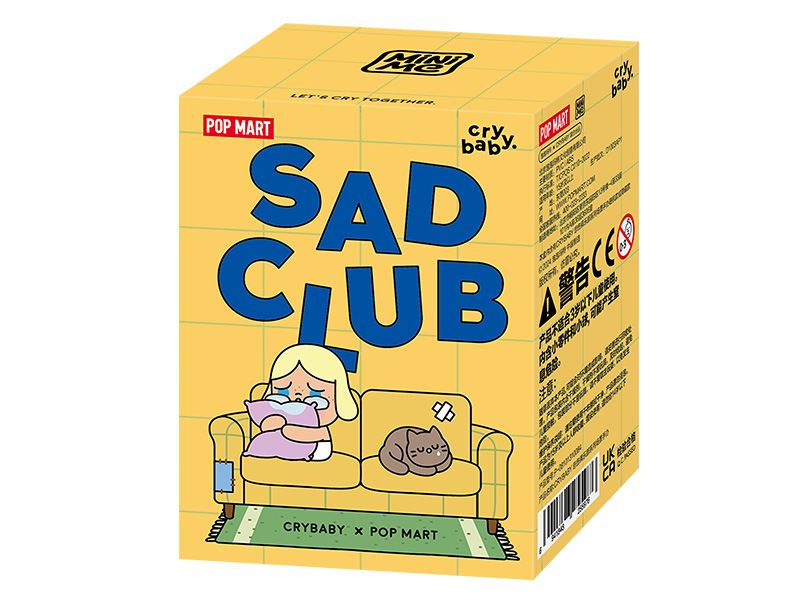 CRYBABY Sad Club シリーズ シーンセット【ピース】 - POP MART
