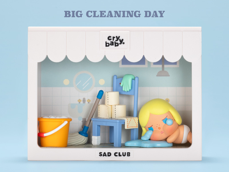 CRYBABY Sad Club シリーズ シーンセット【ピース】 - POP MART CRYBABY Sad Club シリーズ シーンセット【ピース】 - POP MART