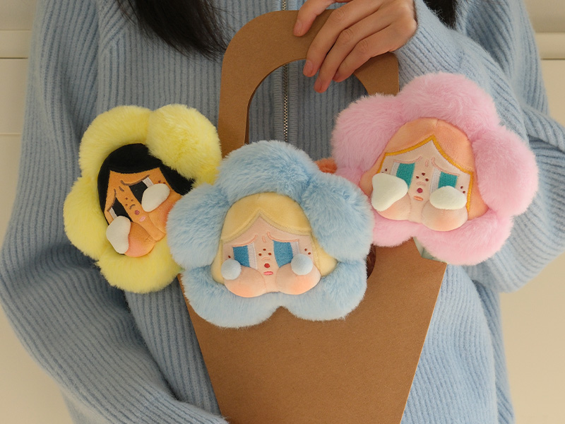 CRYBABY Sad Club シリーズ ぬいぐるみフラワー【ピース】 - POP CRYBABY Sad Club シリーズ ぬいぐるみフラワー【ピース】 - POP