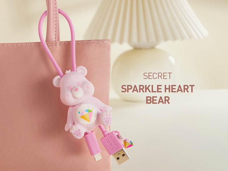 Care Bears Cozy Life シリーズ iPhoneケーブル【アソート Care Bears Cozy Life シリーズ iPhoneケーブル【アソート