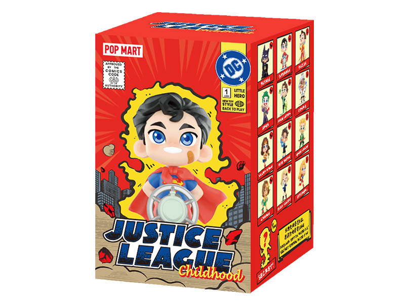 DC Justice League Childhood シリーズ【ピース】 - POP MART