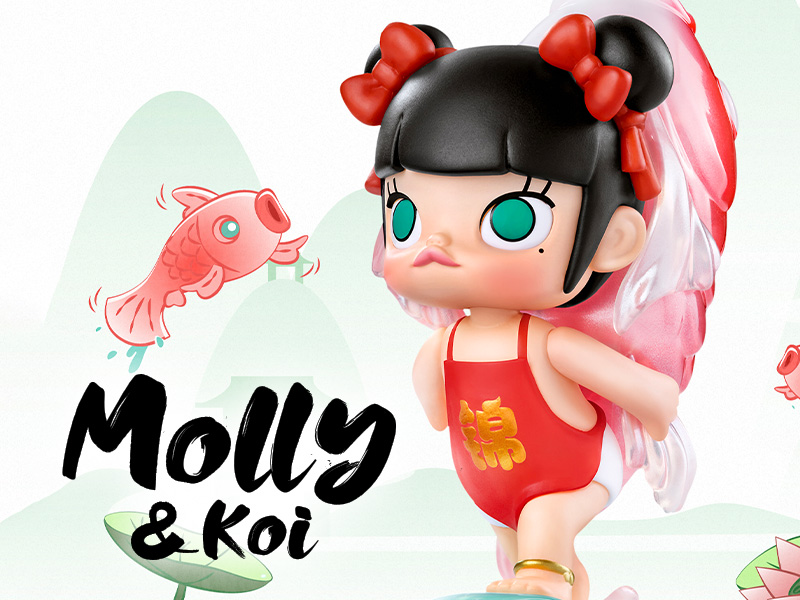 新作人気 MOLLY & Koi - POP MART JAPAN オンラインショップ その他