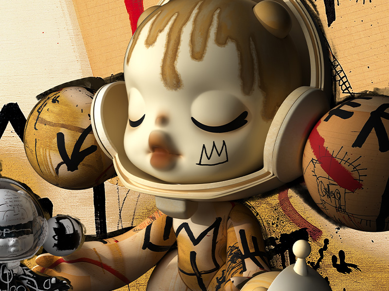MEGA コレクション α SKULLPANDA 400% JEAN-MICHEL BASQUIAT MEGA コレクション α SKULLPANDA 400% JEAN-MICHEL BASQUIAT