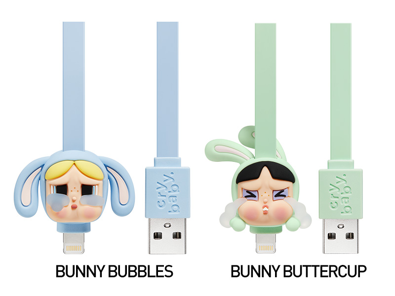 CRYBABY × パワーパフ ガールズ シリーズ iPhoneケーブル CRYBABY × パワーパフ ガールズ シリーズ iPhoneケーブル