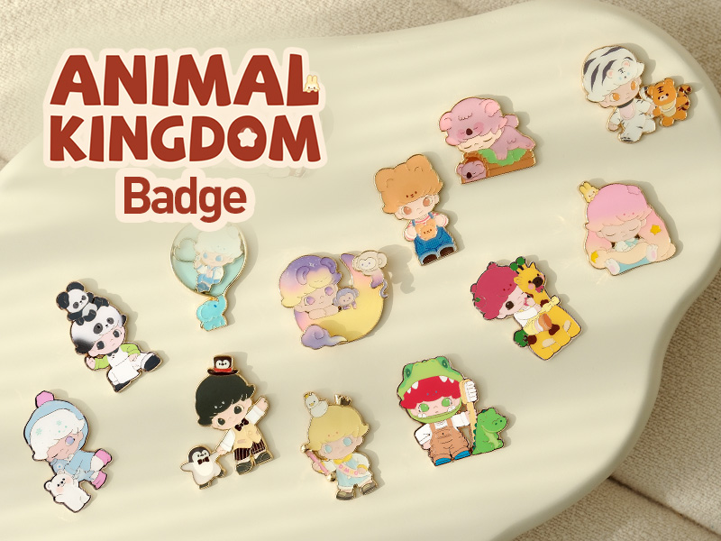 DIMOO Animal Kingdom シリーズ バッジ【アソートボックス DIMOO Animal Kingdom シリーズ バッジ【アソートボックス
