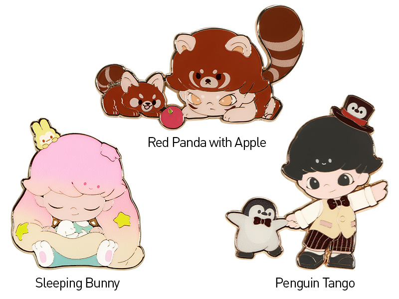 DIMOO Animal Kingdom シリーズ バッジ【アソートボックス DIMOO Animal Kingdom シリーズ バッジ【アソートボックス