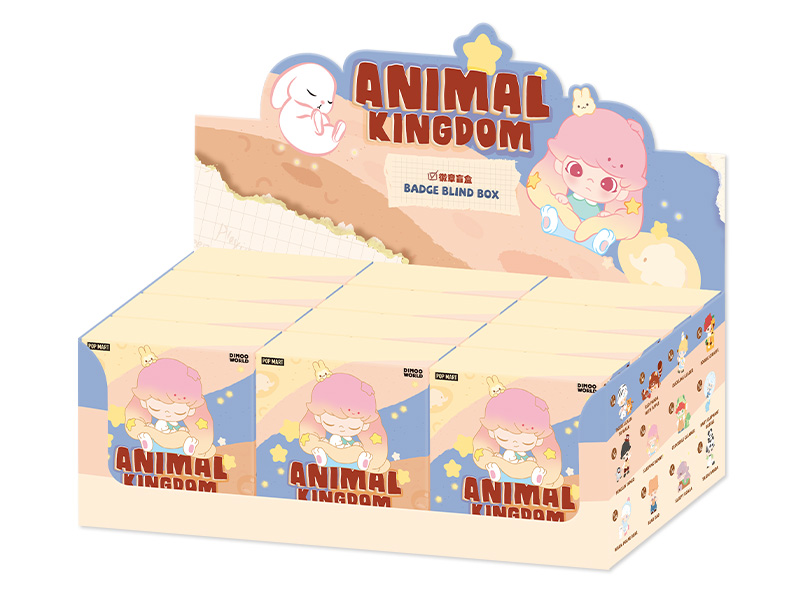 DIMOO Animal Kingdom シリーズ バッジ【アソートボックス DIMOO Animal Kingdom シリーズ バッジ【アソートボックス