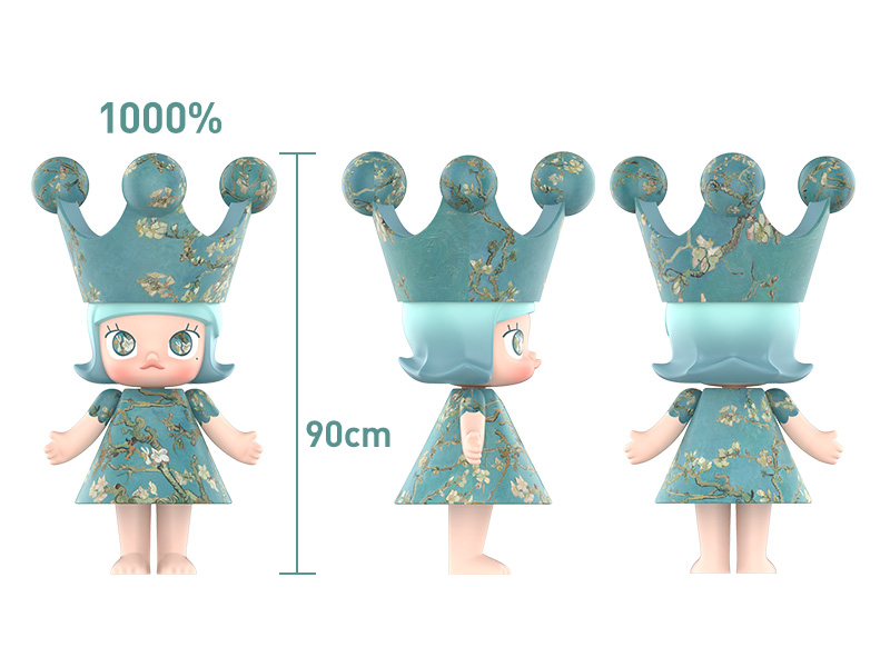 MEGA ROYAL MOLLY 1000% Van Gogh Museum Almond Blossom - POP MEGA ROYAL MOLLY 1000% Van Gogh Museum Almond Blossom - POP