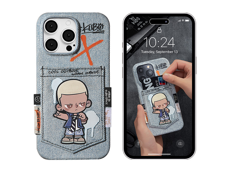 KUBO JEANS iPhoneケース 15 Pro Max - POP MART JAPAN KUBO JEANS iPhoneケース 15 Pro Max - POP MART JAPAN