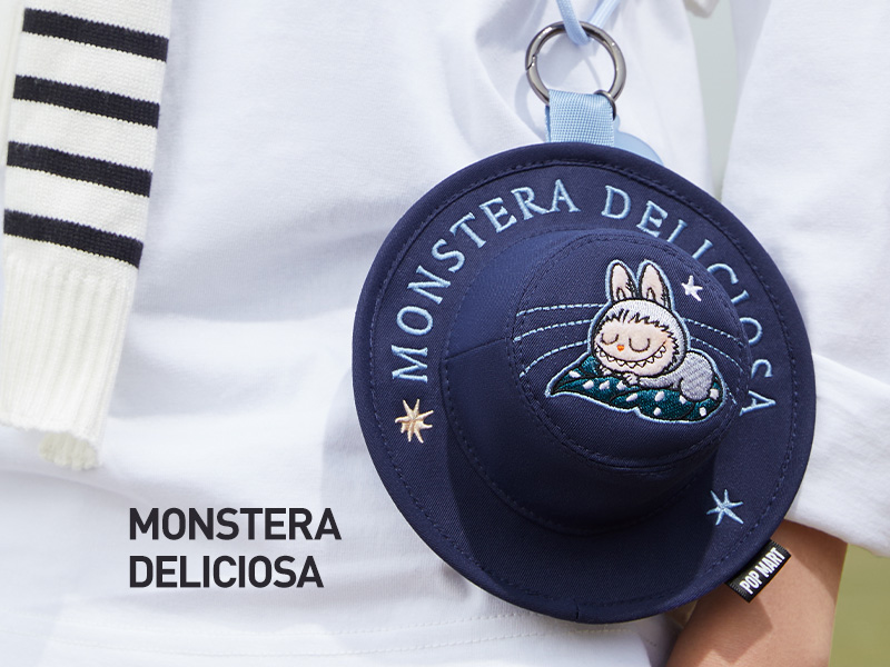 THE MONSTERS FALL IN WILD シリーズ バケットハット ミニバッグ THE MONSTERS FALL IN WILD シリーズ バケットハット ミニバッグ