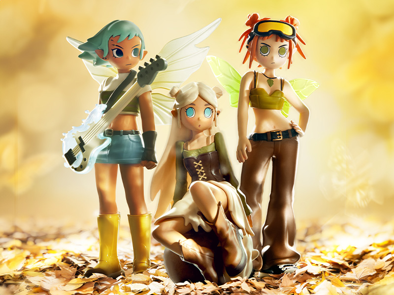 popmart Peach Riot Punk Fairy シリーズ 4点セット Peach Riot Punk Fairy シリーズ【アソートボックス】 - POP