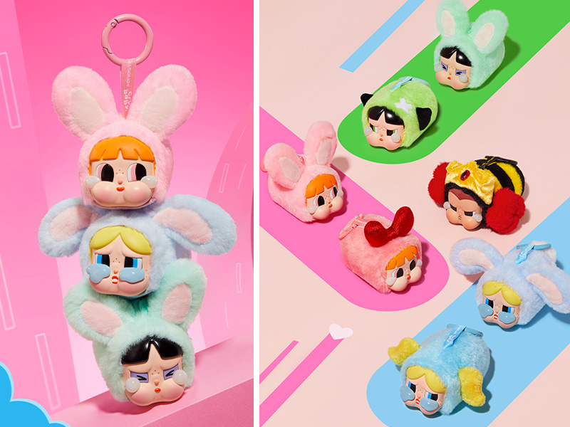 CRYBABY × パワーパフ ガールズ シリーズ ぬいぐるみ【ピース CRYBABY × パワーパフ ガールズ シリーズ ぬいぐるみ【ピース